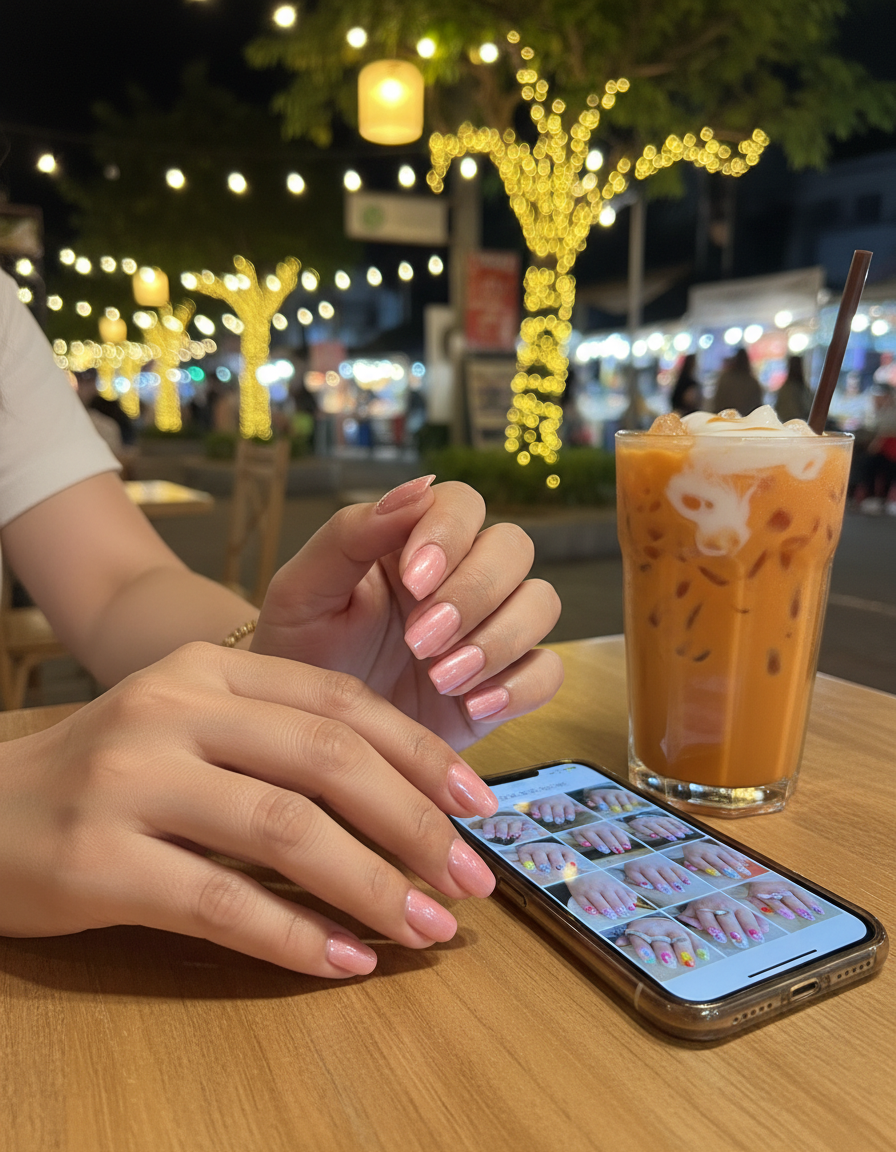 Loyal customer Anna nail journey